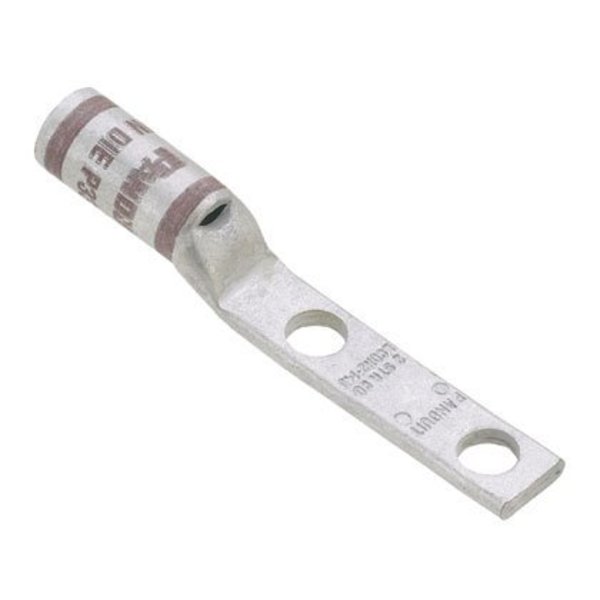 Panduit Copper Compression Lug, 2 Hole, 1/0 AWG,  LCDN1/0-56D-X